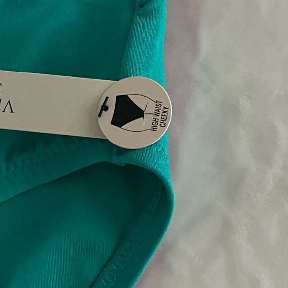 NEW 38C/XL VICTORIA'S SECRET SWIM Shine Strap Bombshell Push-Up SET - Picture 8 of 12